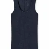 SCHIESSER Personal Fit singlet (1-pack), dames tank top nachtblauw