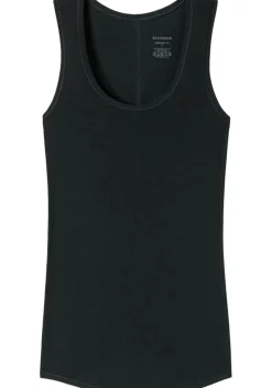 SCHIESSER Personal Fit singlet (1-pack), dames onderhemd zwart