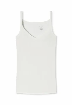 SCHIESSER Personal Fit singlet (1-pack), dames spaghettitop gebroken wit