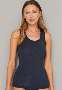 SCHIESSER Personal Fit singlet (1-pack), dames tank top nachtblauw