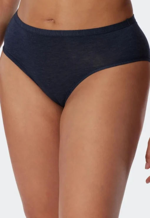 SCHIESSER Personal Fit slip (1-pack), dames midi-slip nachtblauw