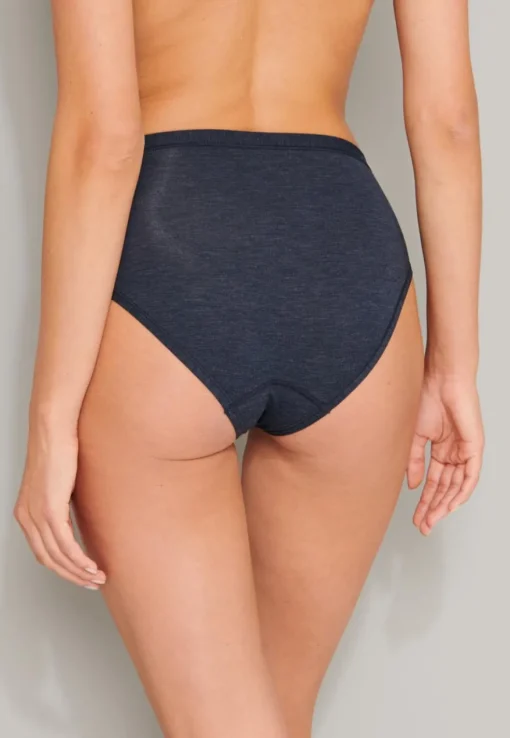 SCHIESSER Personal Fit slip (1-pack), dames midi-slip nachtblauw