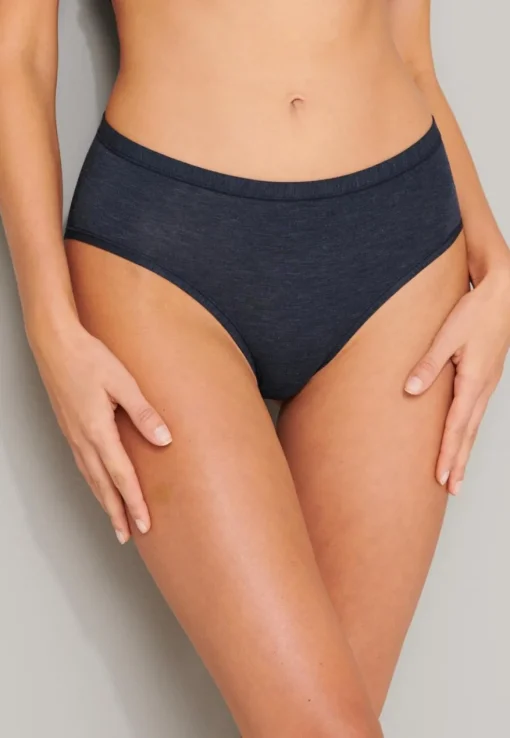 SCHIESSER Personal Fit slip (1-pack), dames midi-slip nachtblauw
