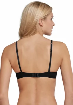 SCHIESSER Pure Cotton bh (1-pack), dames beugel-bh zwart