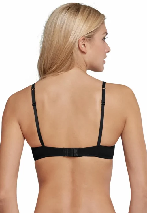 SCHIESSER Pure Cotton bh (1-pack), dames beugel-bh zwart