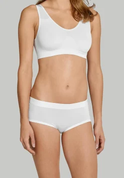 SCHIESSER Seamless Light dames short (1-pack), wit