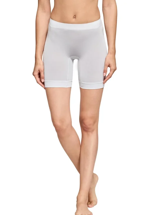 SCHIESSER Seamless Light dames longshorts (1-pack), wit