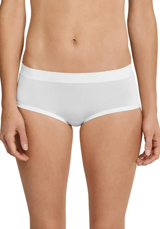 SCHIESSER Seamless Light dames short (1-pack), wit