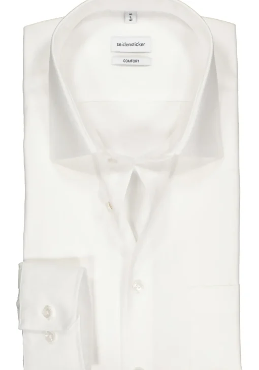 Seidensticker comfort fit overhemd, wit