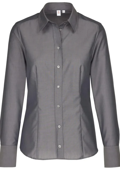 Seidensticker dames blouse regular fit, grijs