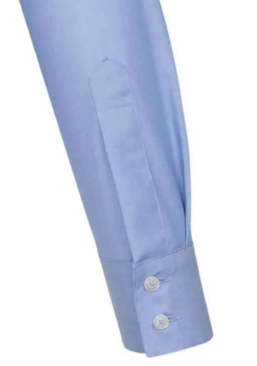 Seidensticker dames blouse slim fit, blauw