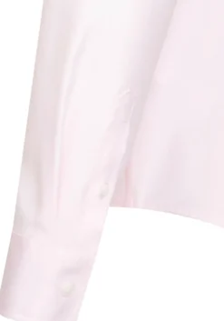 Seidensticker dames blouse slim fit, twill, roze