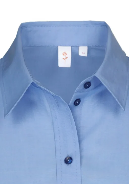 Seidensticker dames blouse regular fit, blauw