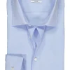 Seidensticker shaped fit overhemd, blauw