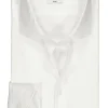 Seidensticker slim fit overhemd, wit fijn Oxford