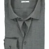 Seidensticker slim fit overhemd, grijs fil a fil