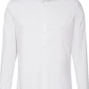 Seidensticker slim fit overhemd, twill, wit