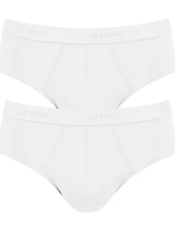 Sloggi Men 24/7 Midi, heren slips (2-pack), wit