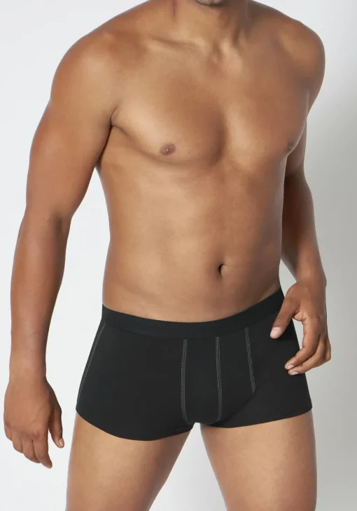 Sloggi Men 24/7 Short, heren boxers (2-pack), zwart