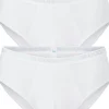 Sloggi Men Basic Midi, heren slips (2-pack), wit