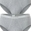 Sloggi Men Basic Midi, heren slips (2-pack), grijs