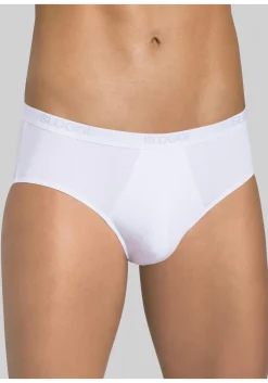 Sloggi Men Basic Midi, heren slips (2-pack), wit