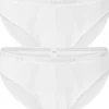 Sloggi Men Basic Mini, heren slips (2-pack), wit