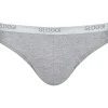 Sloggi Men Basic Mini, heren slip met smalle zijkanten (1-pack), grijs