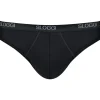 Sloggi Men Basic Mini, heren slip met smalle zijkanten (1-pack), zwart