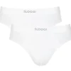 Sloggi Men EVER Ease Brief, heren slip (2-pack), wit
