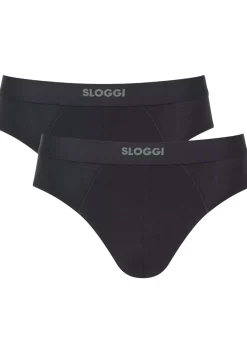 Sloggi Men EVER Ease Brief, heren slip (2-pack), zwart