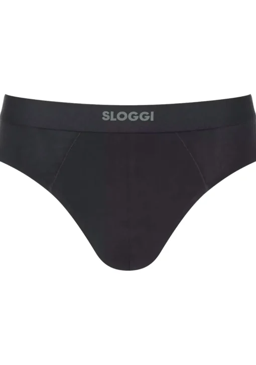 Sloggi Men EVER Ease Brief, heren slip (2-pack), zwart