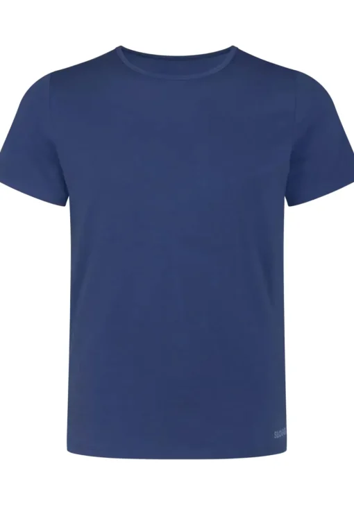 Sloggi Men EVER Ease O-Neck, heren T-shirt met een O-hals (1-pack), donker kobaltblauw