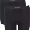 Sloggi Men EVER Ease Short, heren boxershort korte pijp (2-pack), zwart
