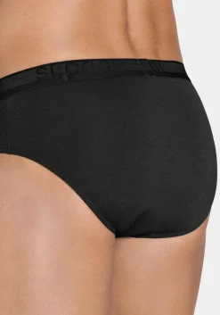 Sloggi Men EVERNEW Midi, heren slip (1-pack), zwart