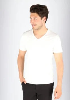 Sloggi Men EVERNEW V-Neck, heren T-shirt (1-pack), wit