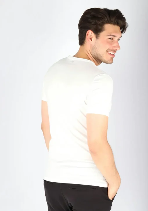 Sloggi Men EVERNEW V-Neck, heren T-shirt (1-pack), wit