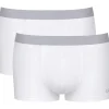 Sloggi Men GO ABC 2.0 Hipster, heren boxershort korte pijp (2-pack), wit