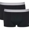 Sloggi Men GO ABC 2.0 Hipster, heren boxershort korte pijp (2-pack), zwart