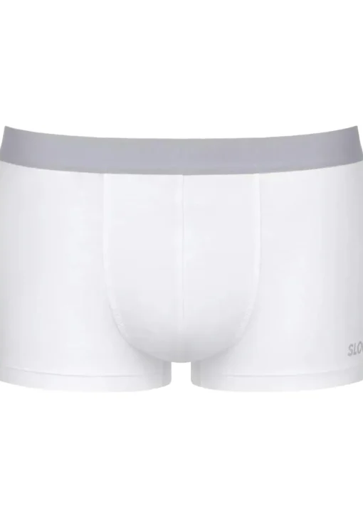 Sloggi Men GO ABC 2.0 Hipster, heren boxershort korte pijp (2-pack), wit