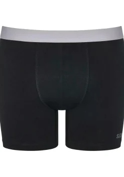 Sloggi Men GO ABC 2.0 Short, heren boxershort korte pijp (2-pack), zwart