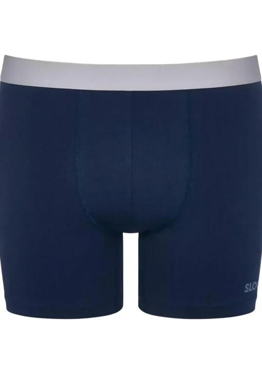 Sloggi Men GO ABC 2.0 Short, heren boxershort korte pijp (2-pack), kobalt- en donkerblauw