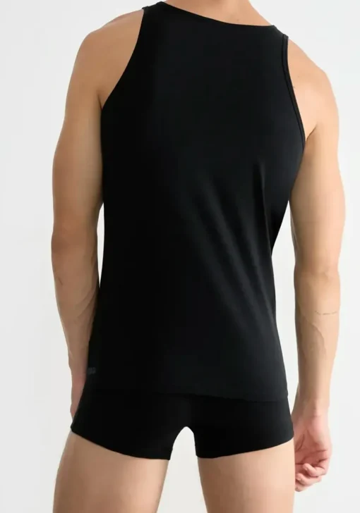 Sloggi Men GO ABC 2.0 Tank Top, heren mouwloos T-shirt (2-pack), zwart