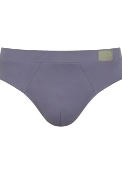 Sloggi Men GO Natural Brief, heren slip (2-pack), licht- en donkerblauw