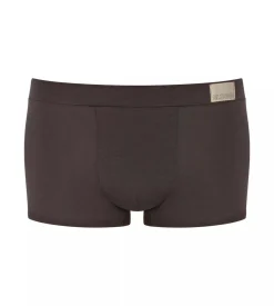Sloggi Men GO Natural Hipster, heren boxershort korte pijp (2-pack), bruin en olijfgroen