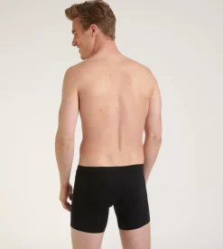 Sloggi Men GO Natural Short, heren boxershort korte pijp (2-pack), zwart