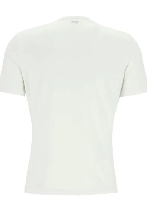 Sloggi Men GO Shirt O-Neck Regular Fit, heren T-shirt (1-pack), wit