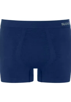 Sloggi Men GO Smooth Short, heren boxershort korte pijp (2-pack), donkerblauw