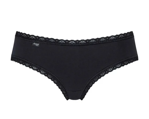 Sloggi Women 24/7 Weekend Hipster (3-pack), dames slip, zwart