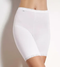 Sloggi Women Basic+ Long (1-pack), dames boxer, wit